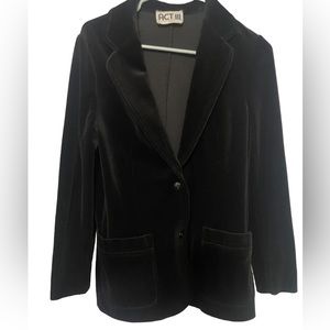Black Velvet Blazer